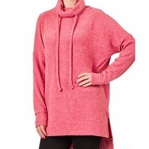 ZENANA
Cozy Oversized Brushed Melange Cowl Neck Sweater